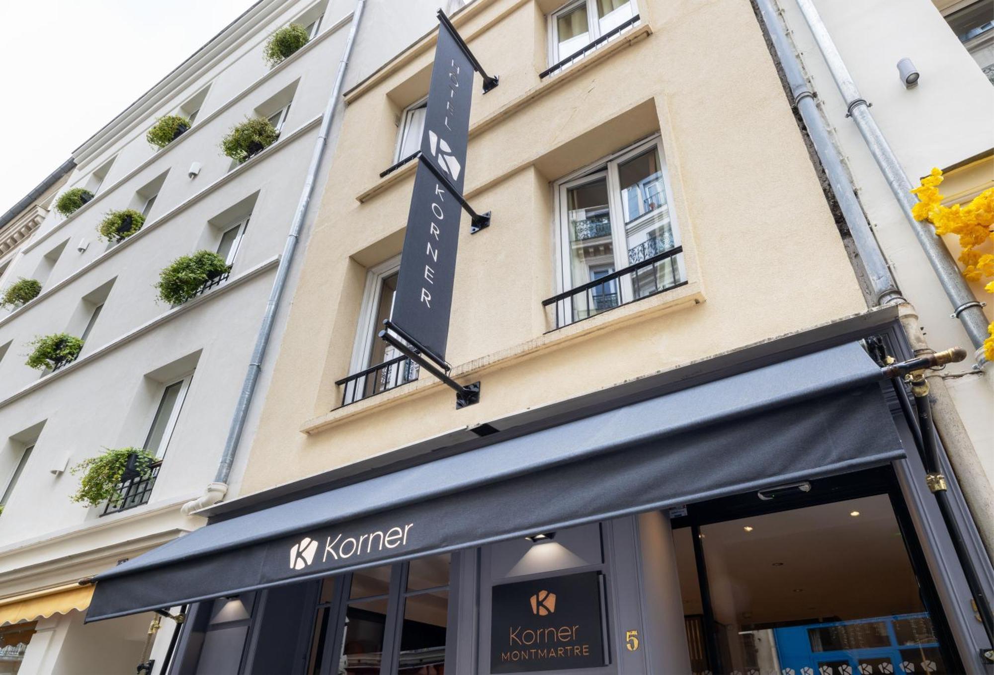Korner Montmartre Otel Paris Dış mekan fotoğraf